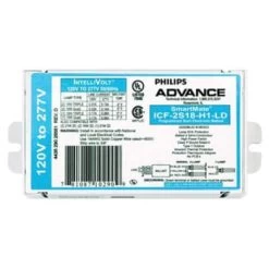 Philips Advance Compact Fluorescent Ballast 2 Bulb Electronic 18w 120-277v