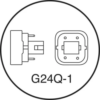 Philips 13w Quad Fluorescent Compact Bulb (2700k)