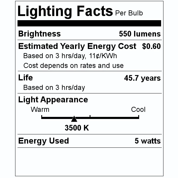 Philips LED Light Bulb (532374)