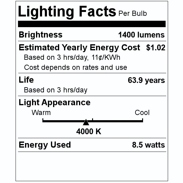 Philips LED Light Bulb (539874)
