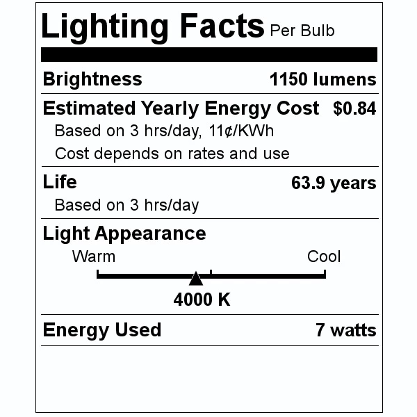 Philips LED Light Bulb (541839)