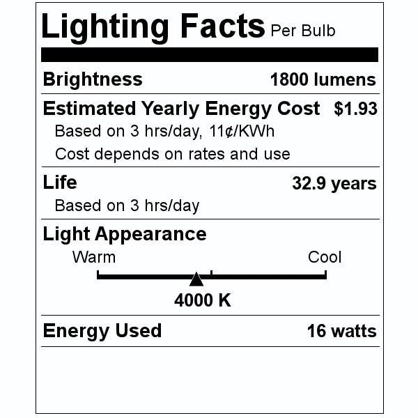 Philips LED Light Bulb (542084)