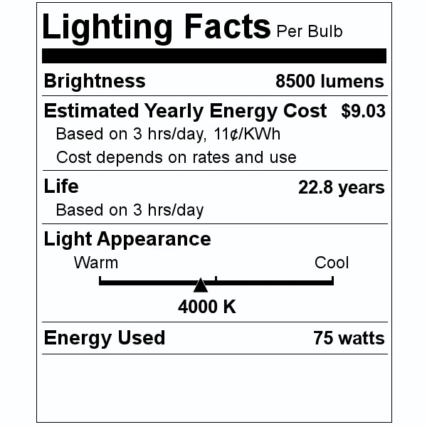 Philips LED Light Bulb (542324)
