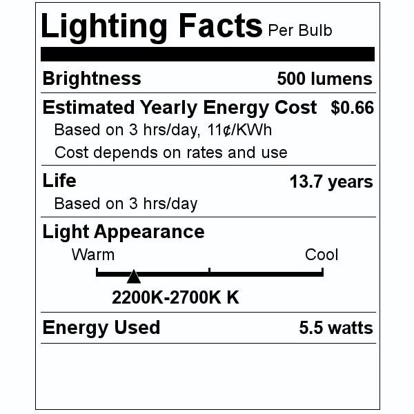 Philips LED Light Bulb (2 Pack) (549006)