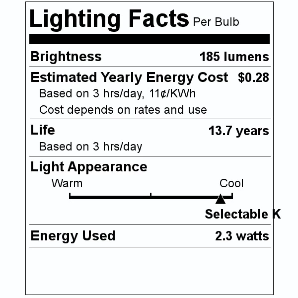 Philips LED Light Bulb (3 Pack) (566653)