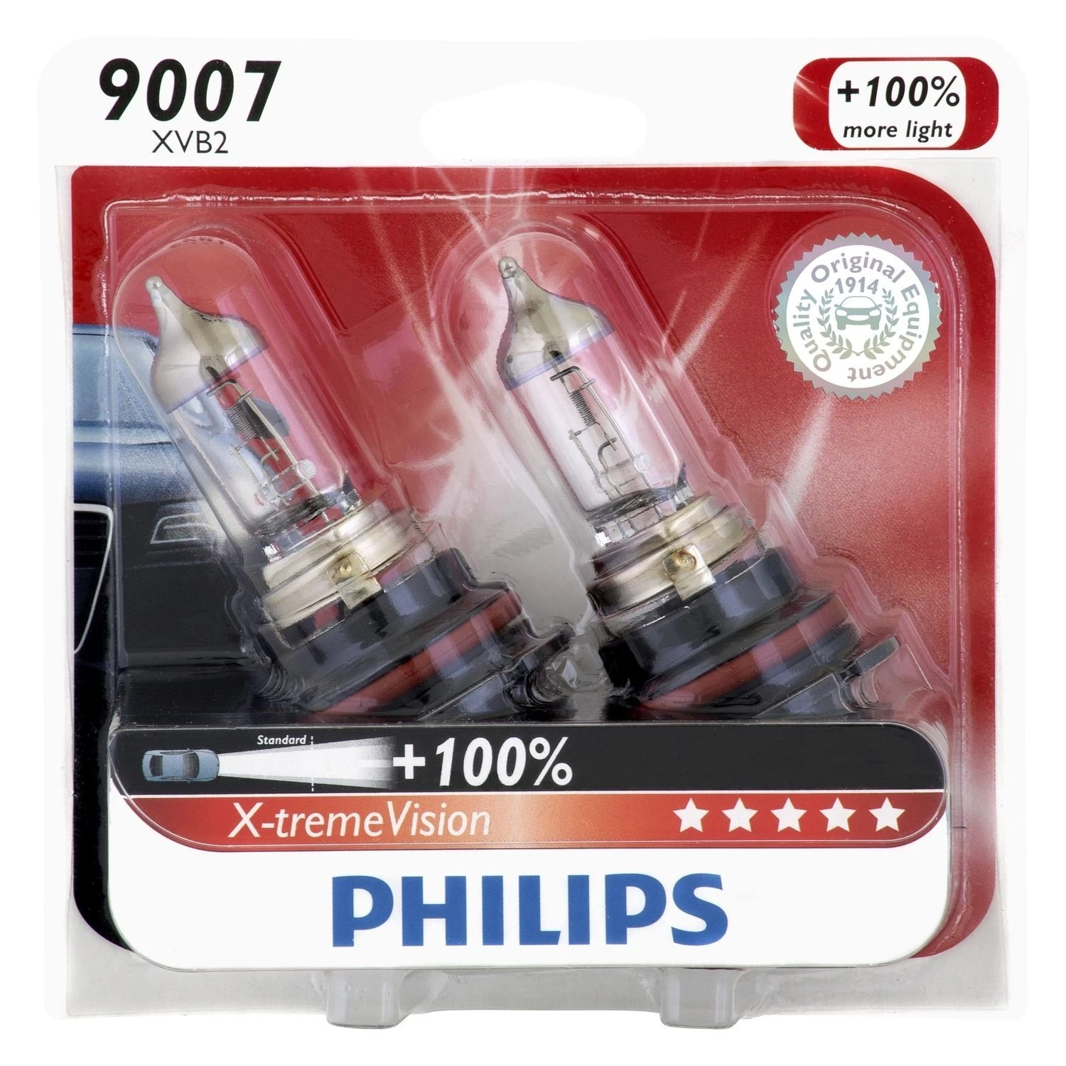 Philips® - 9007 / HB5 Vision Replacement Bulb